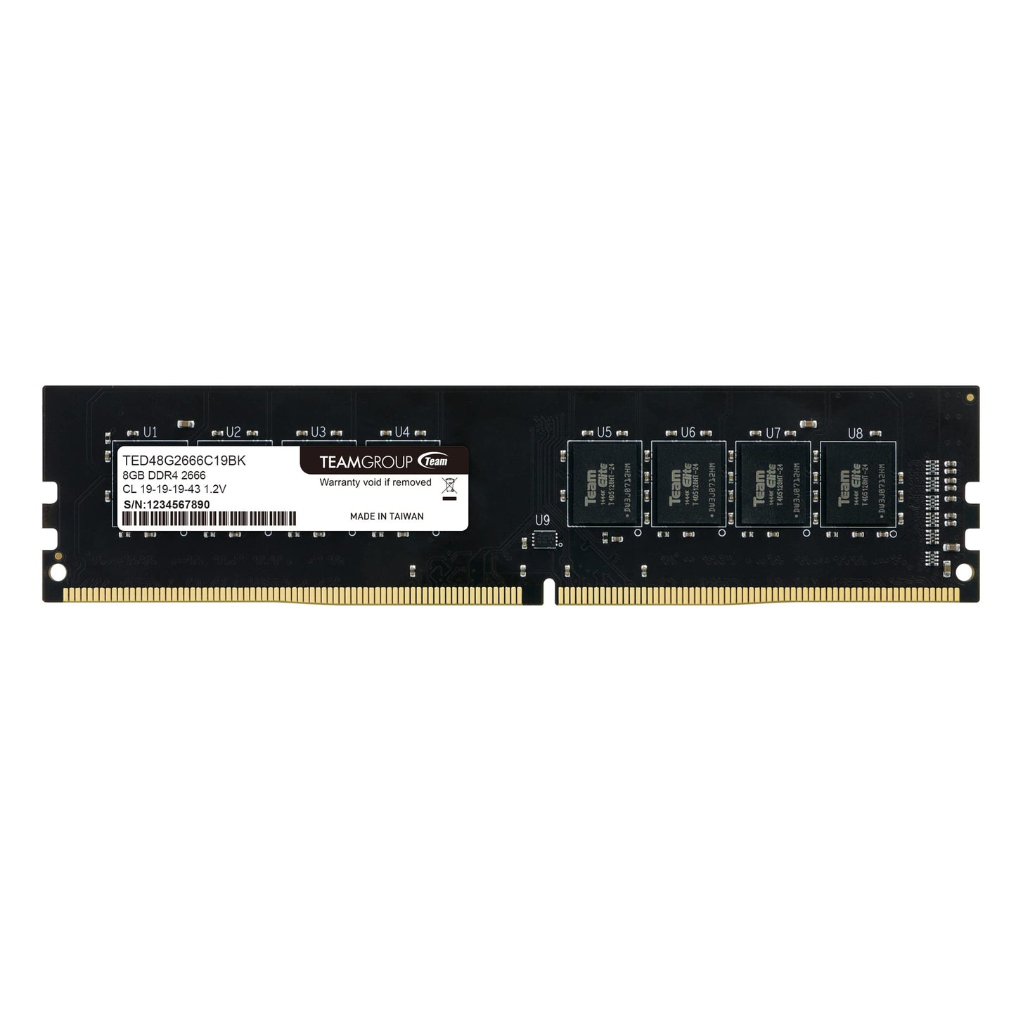 TeamGroup 8GB 2666 DDR4 Desktop RAM