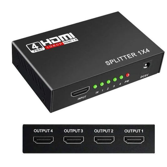 HD 4K x 2K HDMI 4 Port Splitter