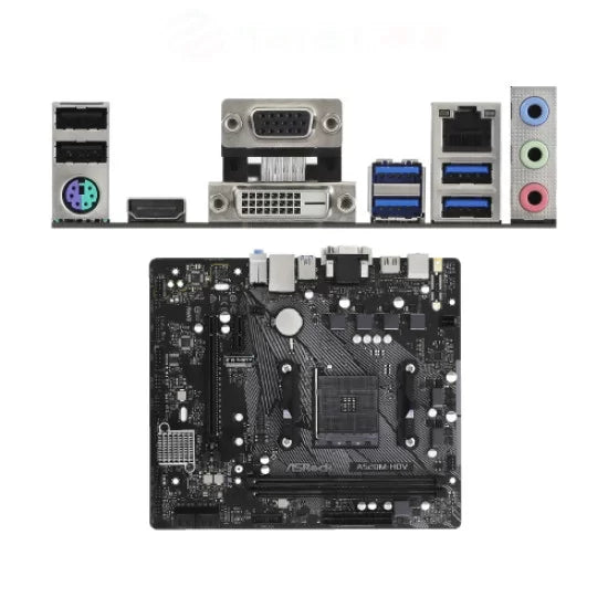 ASRock A520M-HDV 3rd Gen AM4 Motherboard